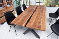 Table de salle à manger en bois dacacia...