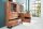 Buffet en bois dacacia métal 20 cm en noir naturel