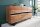 Buffet en bois dacacia métal 118 cm en noir naturel