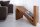 Table dappoint en bois de sheesham 45x30 cm en naturel