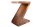 Table dappoint en bois de sheesham 45x30 cm en naturel