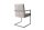 Chaise de salle à manger Microfibre Fer 49 cm en gris pierre
