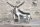 Statue aluminium 16x55 cm en argent