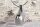 Statue aluminium 16x55 cm en argent