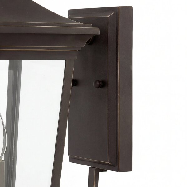 Applique murale KENNETH en bronze aluminium IP44 extérieur
