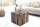 Table basse en bois flotté 30x30 cm en gris