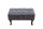Tabouret Microfibre Bois 80x45 cm en gris antique