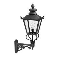 Applique victorienne dextérieur Noir grand H:80cm