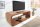 Table basse en bois de sheesham 100x106,7 cm en naturel