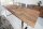 Table de salle à manger teck recyclé métal 180x15 cm en naturel