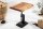 Table dappoint en bois dacacia métal 43x180 cm en noir naturel