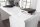 Bureau MDF laqué 140 cm en blanc brillant