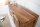 Buffet bois de sheesham aluminium 40 cm en argent naturel