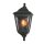 Applique murale ext&eacute;rieure noire Acier inoxydable IP44 Rustique
