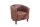 Fauteuil Microfibre Bois 60 cm en Whisky Marron