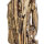 Sculpture murale en bois flotté, travail manuel 55 cm en nature