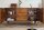 Buffet en bois de sheesham 145 x 75 cm Façades 3D rétro