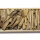 Portemanteau mural en bois flotté fait main 60 cm en naturel