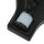 Lampe de cour noire avec détecteur de mouvement IP43 LEADWORTH
