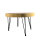 Table basse Rondelle darbre Bois dacacia Métal Travail manuel