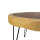 Table basse Rondelle darbre Bois dacacia Métal Travail manuel