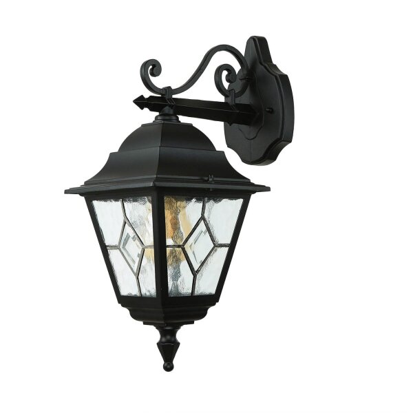 Lanterne dextérieur Noir Rustique IP43 Porte dentrée Cour