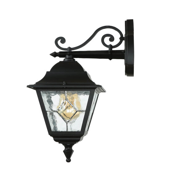Lanterne dextérieur Noir Rustique IP43 Porte dentrée Cour