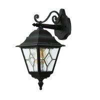 Lanterne dextérieur Noir Rustique IP43 Porte...