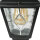 Lanterne dextérieur Noir Rustique IP43 Porte dentrée Cour