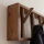 Portemanteau mural en bois flotté 36 cm en nature fait main