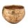 Coupe décorative en acier fait main Ø 31,8 cm en or