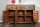 Buffet en bois 125 x 90 cm Tiroirs Portes Coloré Artisanat
