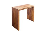 Bureau en bois de sheesham naturel 100 x 75 cm