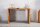 Bureau en bois de sheesham naturel 100 x 75 cm