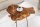 Table dappoint teck métal 40x45 cm Rondelle darbre