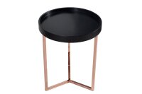 Table dappoint bois m&eacute;tal &Oslash; 40 cm ronde...