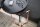 Table dappoint bois métal Ø 40 cm ronde avec plateau