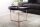 Table basse bois métal noir cuivre 60x60 avec plateau