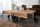Table basse mangue bois métal 120 x 80 cm