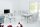 Table de salle à manger céramique verre dur métal en blanc argenté 180x90 cm