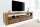TV Lowboard bois Sheesham largeur 170 cm tiroirs grand compartiment