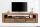 TV Lowboard bois Sheesham largeur 170 cm tiroirs grand compartiment
