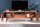 TV Lowboard en acacia, largeur 140 cm, façades 3D massives