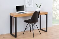 Bureau MDF fer 120 x 75 cm design industriel