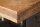 Table de bar bois mangue métal 120 x 80 cm piètement traîneau
