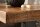 Table de bar bois mangue métal 120 x 80 cm piètement traîneau