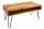 Table basse mangue bois métal 100 x 50 cm
