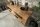 TV Lowboard 130 cm de large Bois massif fait main Moderne