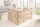 Table basse en teck naturel 90 x 60 cm artisanale