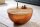 Table coffre ronde Ø 60 cm bois dacacia métal en cuivre